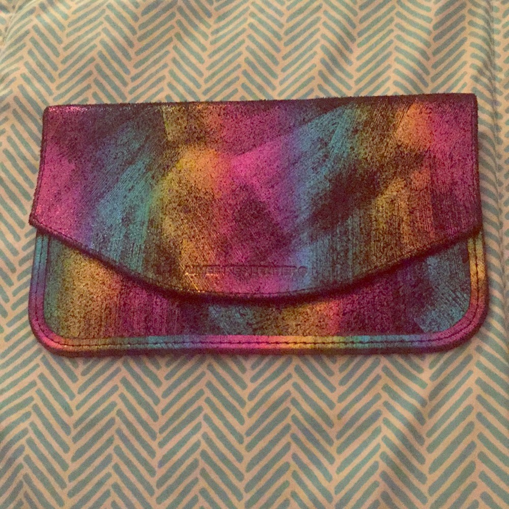 Aimee Kestenberg Rainbow Shimmer Envelope Wallet
